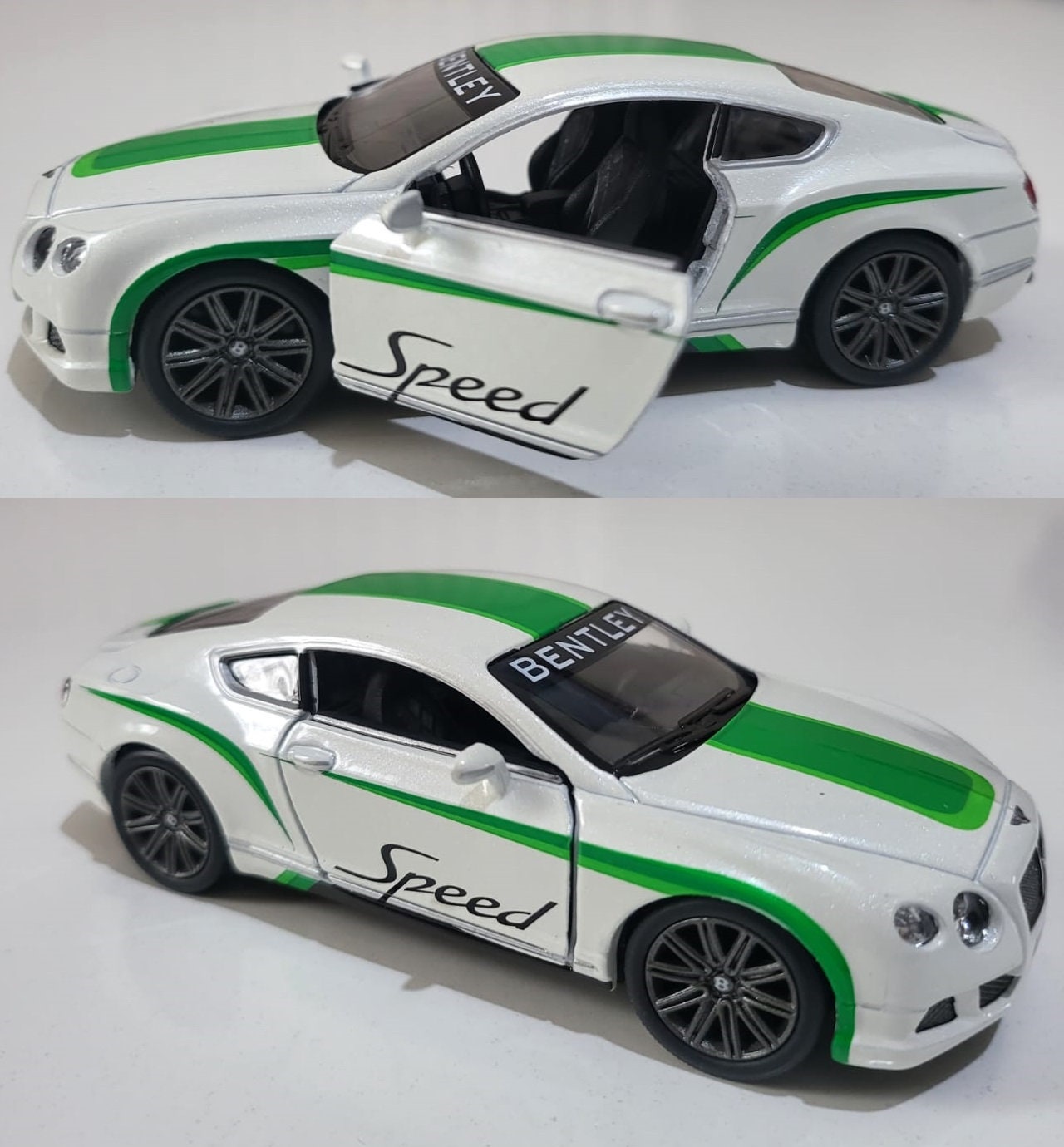 Diecast Metal Car 2012 Bentley Continental GT Speed 1:38 - Open Doors Special offer collectible boy girl dad mother day gift sleeves