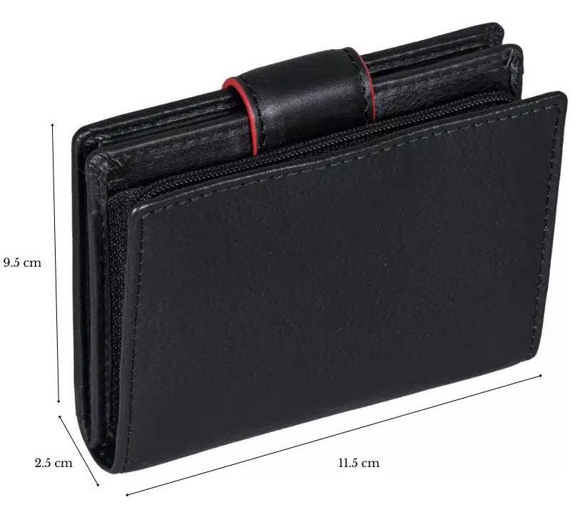 Prime Hide RFID Block Leather Wallet – Alice Small Trifold Purse (26084) – Women's Compact Wallet, Gift Boxed, Anti-Theft Protection