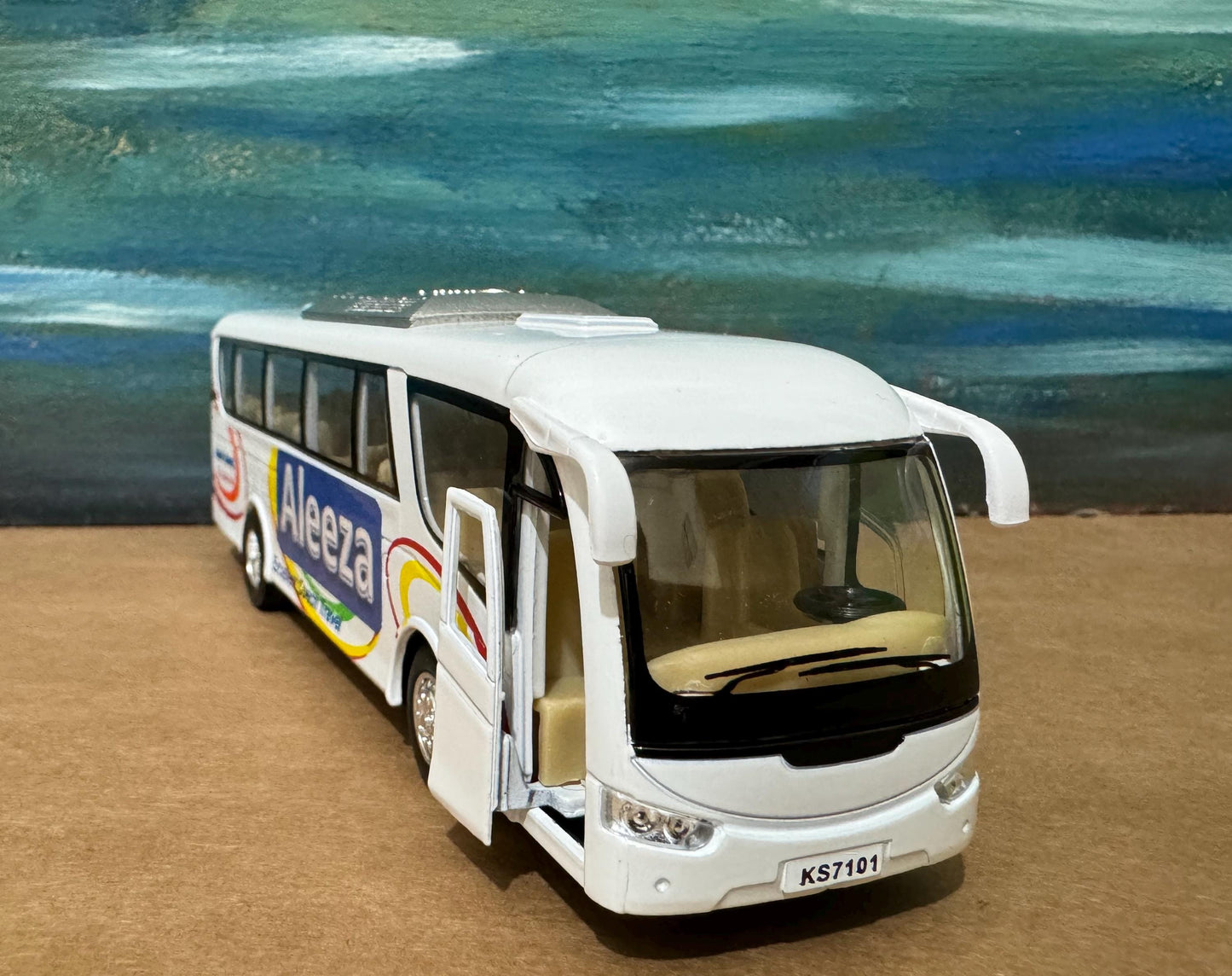 Coach Bus Diecast PERSONALISED ANY Name Toy car Model boy girl dad mom uncle grandad brother birthday Christmas gift Name Plate present New