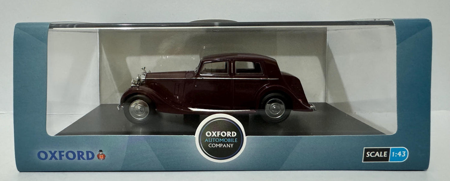 PERSONALISED Rolls Royce 25/30 Thrupp and Maberly Burgund Oxford Dad Sister Mom husband wife Any Name BROTHER GIFT Boxed