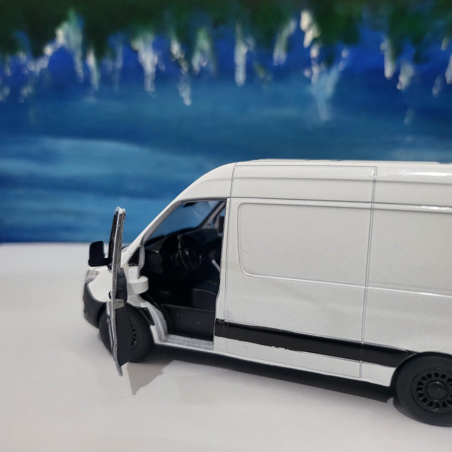 PERSONALISED PLATES sprinter Van Mercedes Model boy girl dad mom uncle grandad brother sister birthday Christmas gift present New Sleeves