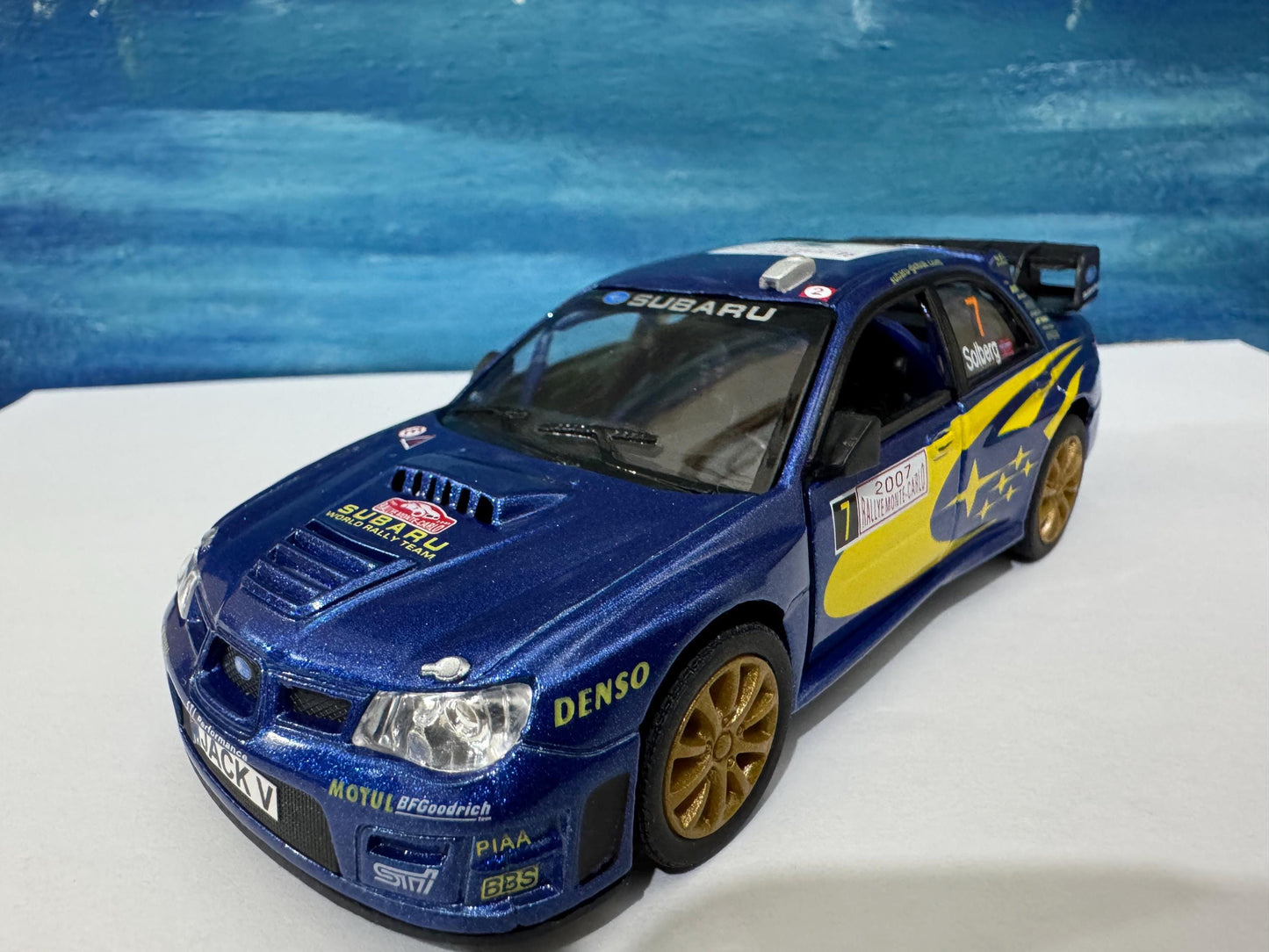 Personalized Subaru Impreza Toy Car Model, Custom Name Plate Gift for Boy, Girl, Dad, Mom, Birthday Present with Sleeves, Exceptional Detail