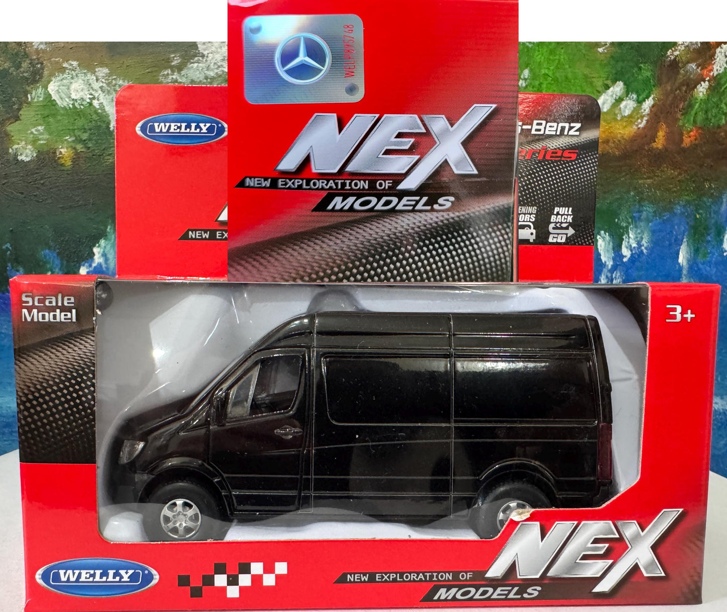 PERSONALISED PLATES sprinter Van Mercedes Model boy girl dad mom uncle grandad brother birthday Easter gift present New BOXED - Black!