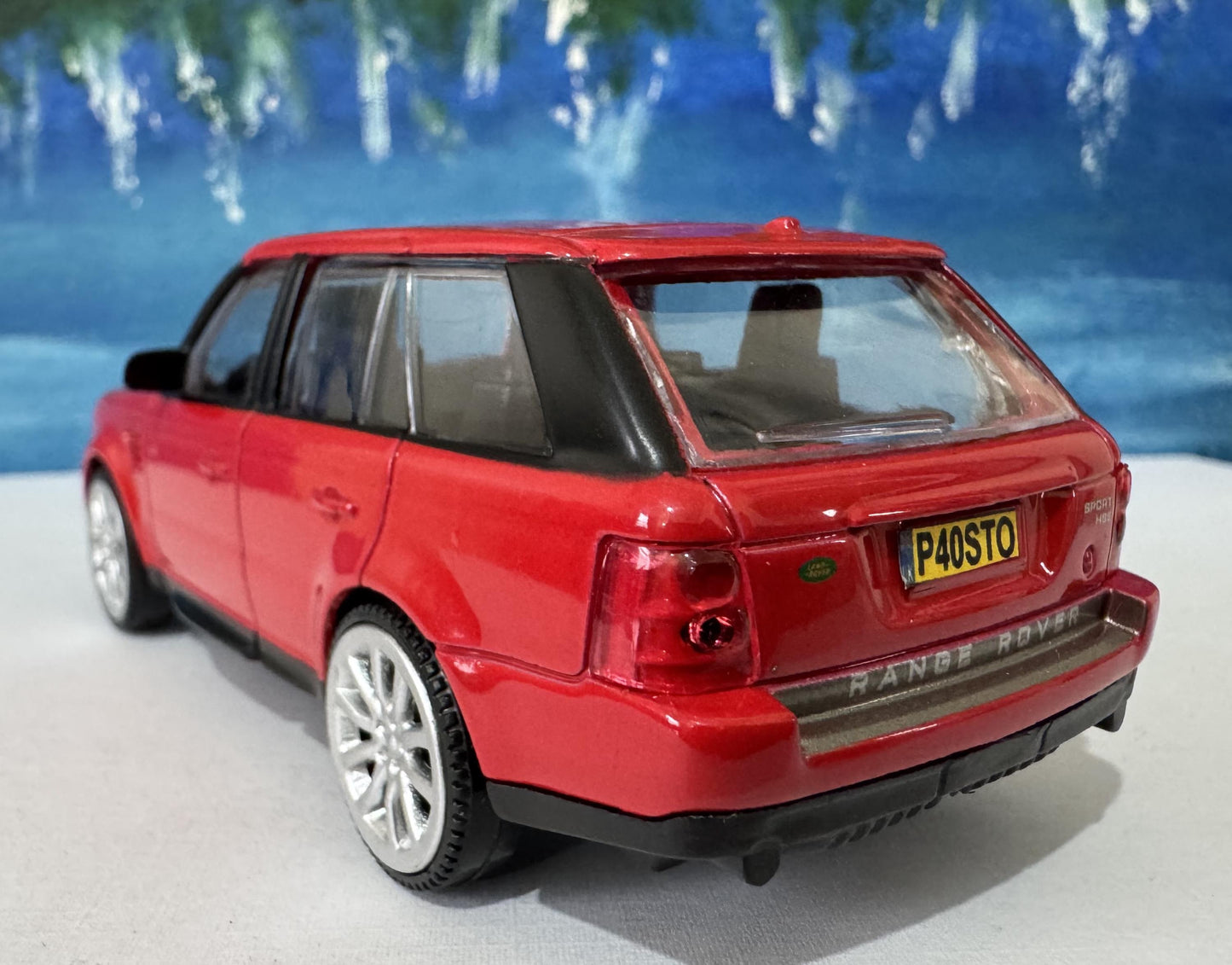 Range Rover Sport 1:43 Scale - Personalized Name Plate - Custom Car Model Gift - Diecast Vehicle Display - Unique Birthday Present New Boxed