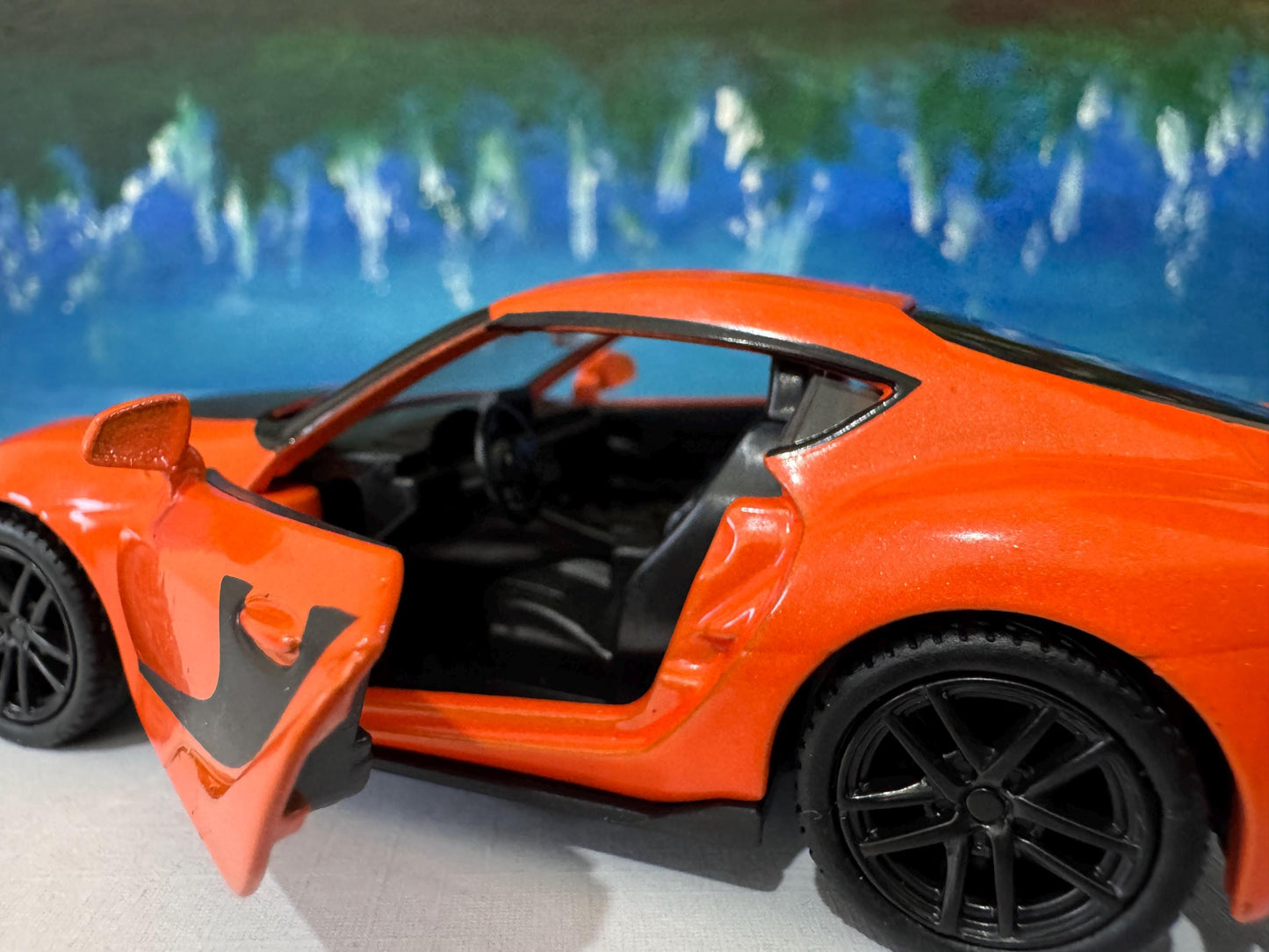 Toyota GR Supra 2020 Diecast Model Car - 1:43 Scale, Custom Name Plate, Gift for Car Enthusiasts, Adults & Kids - Birthday, Anniversary Gift