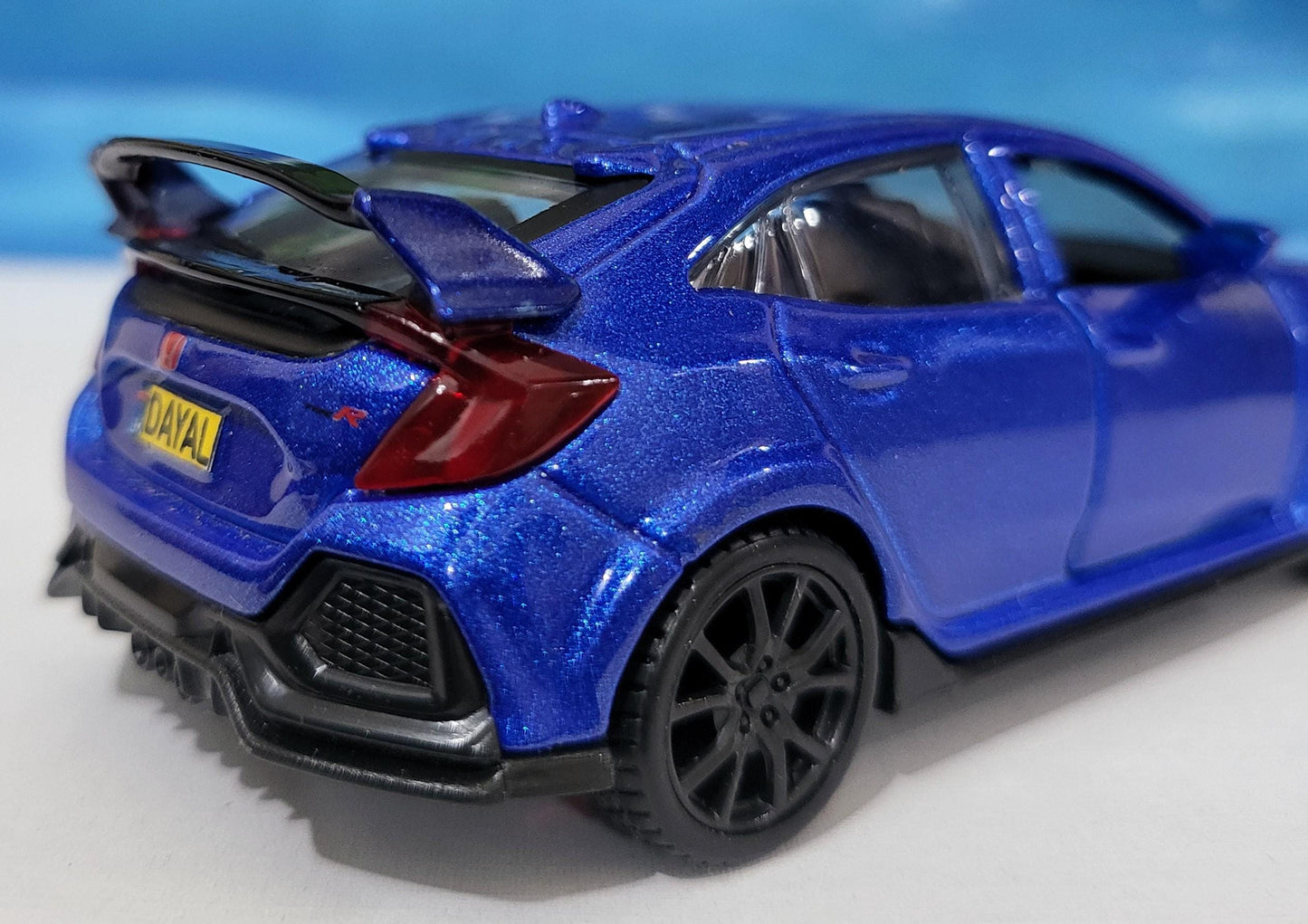 New Honda TYPE R Hatchback Model car| personalised name plate diecast car | scale model car | collectible | gifts for him | car enthusiasts