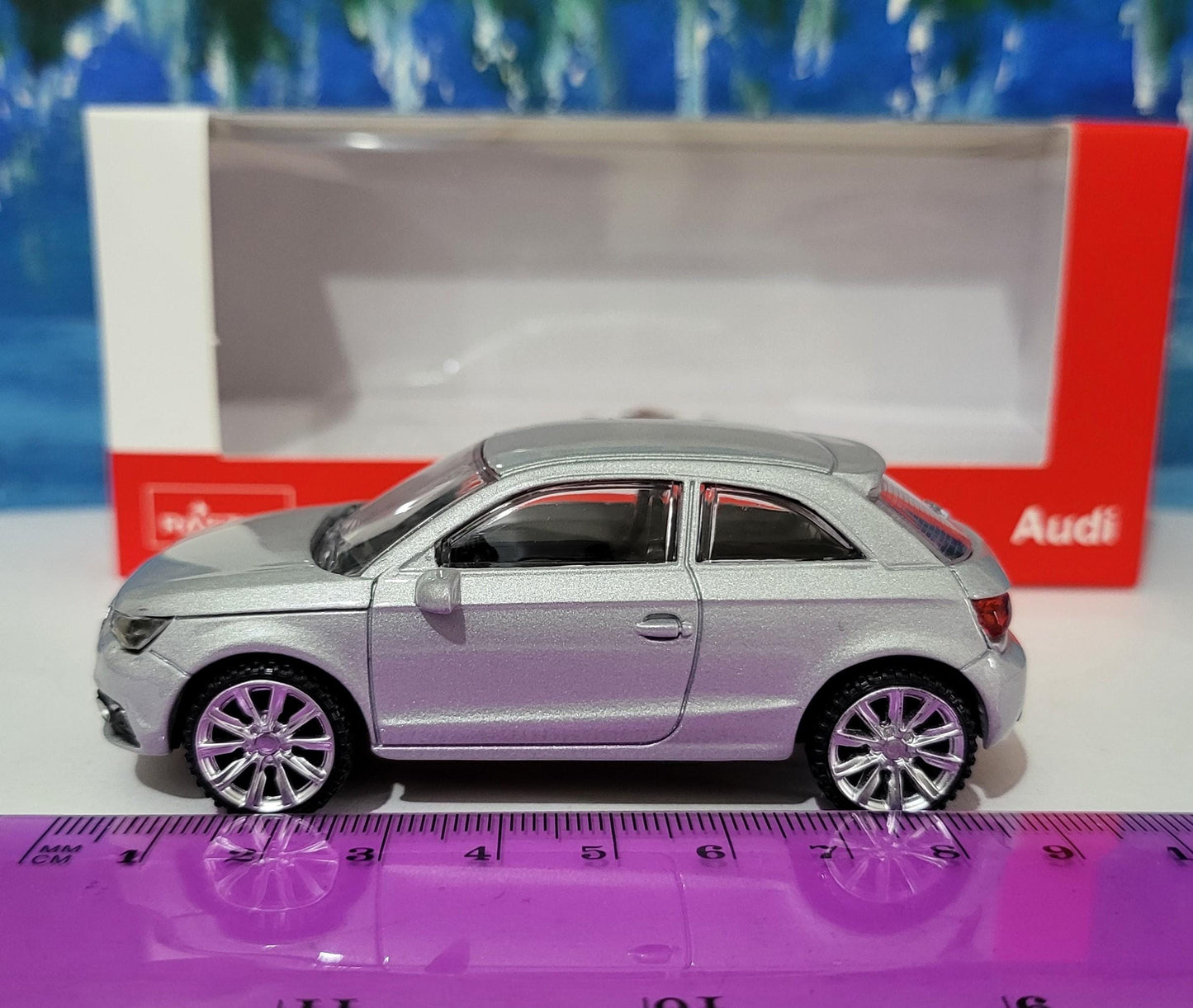 Personalized Audi A1 Toy Car Model – 1:43 Scale – Custom Plates – Gift for Boy, Girl, Dad, Mom, Uncle, Grandad, Brother – Birthday Present