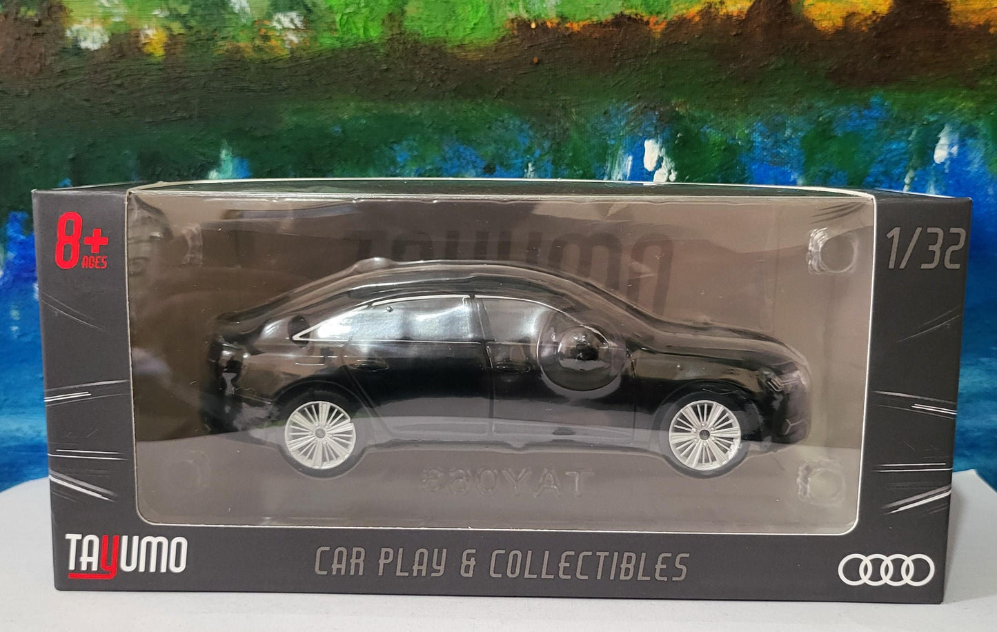 Personalized Audi A6 Toy Car 1:32 | Light and Sound | Opening Doors, Hood & Trunk | Gift for Dad, mom, girl or Boy | Boxed Collectible Model