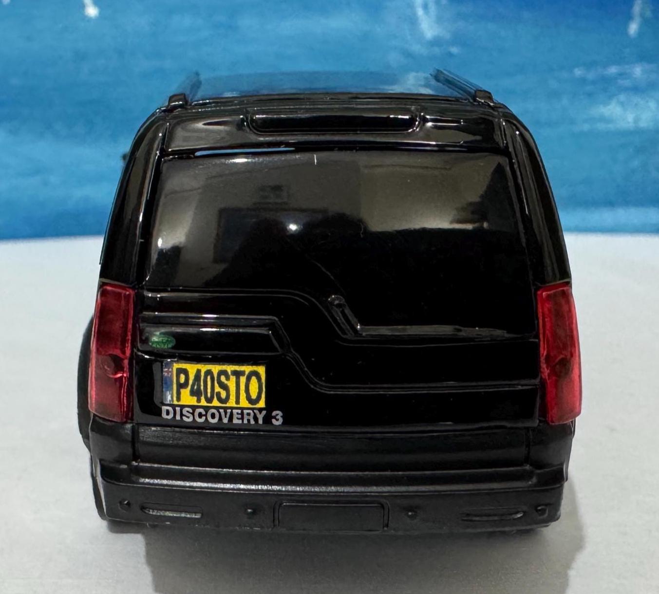 Land Rover Discovery 3 Diecast Toy Car - personal name plate - Gift for Boys, Girls, Dad, Mom, Grandad, Brother - Birthday Model Boxed