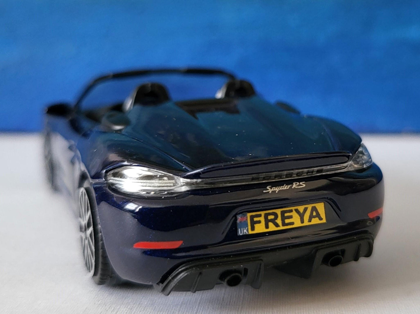 Exclusive Porsche 718 Spyder RS 2024 Personalized Name Plate – dad mom man women birthday anniversary Car Enthusiast Gift Box, limited stock