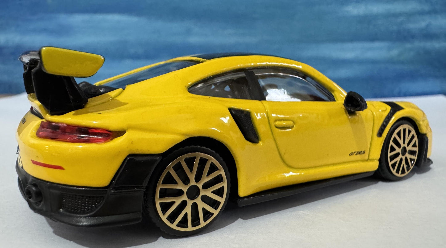 Special Edition Porsche GT2 RS Model Car ANY NAME boy girl husband wife uncle cousin, nephew, niece brother wedding gift cake toppers Boxed