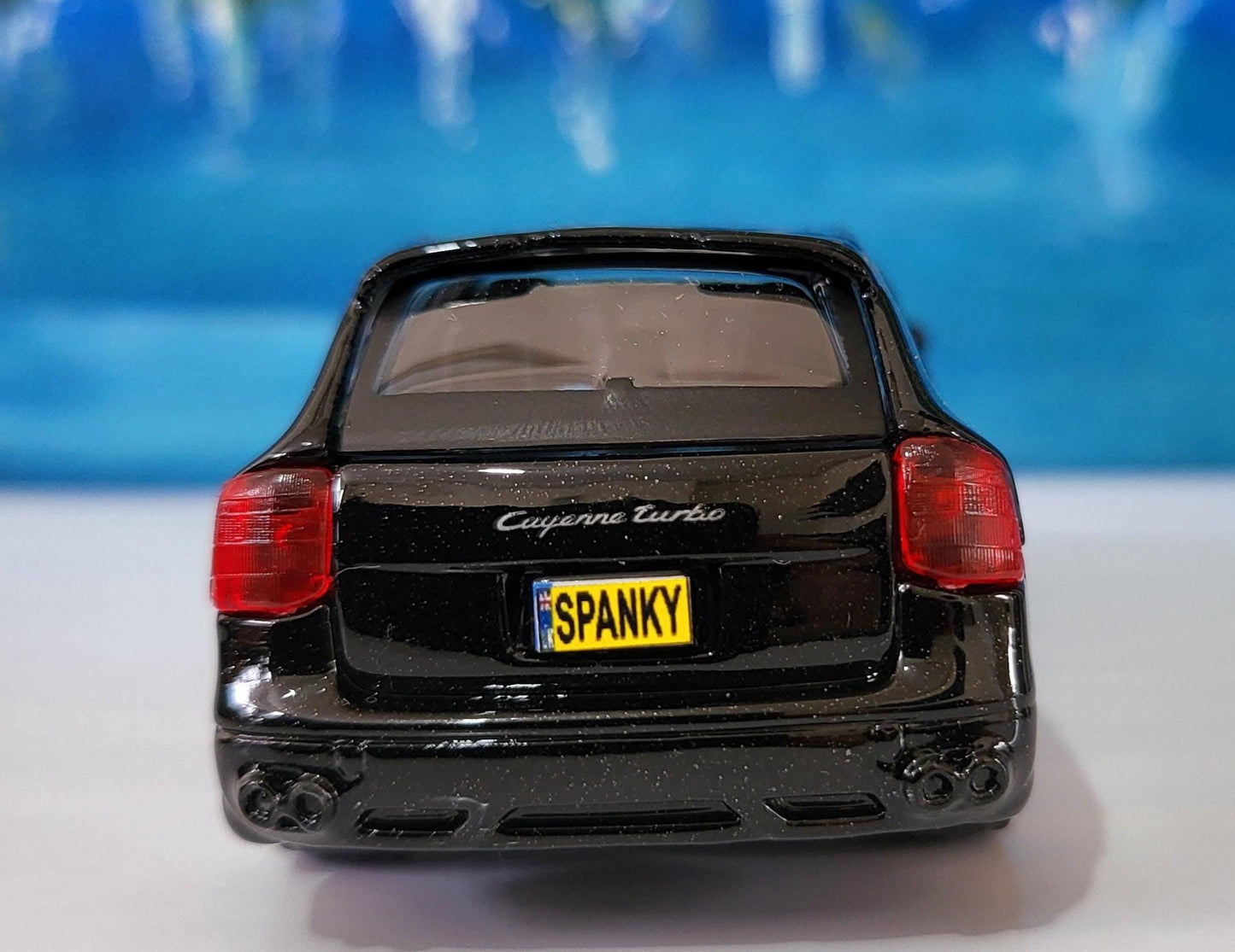 Personalised Porsche Cayenne Toy Car 1:43 Scale – Custom Number Plate – Gift for Boy Girl Dad Brother Grandad – Birthday - Father Day Boxed