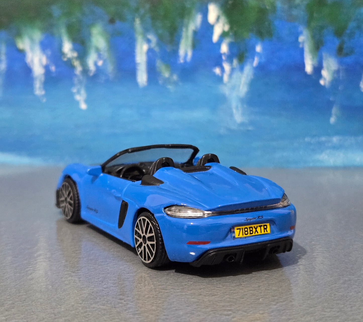 Exclusive Porsche 718 Spyder RS 2024 Personalized Name Plate – dad mom man women birthday anniversary Car Enthusiast Gift Box, limited stock (Copy)