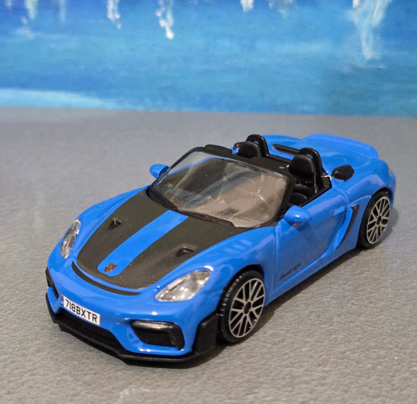 Exclusive Porsche 718 Spyder RS 2024 Personalized Name Plate – dad mom man women birthday anniversary Car Enthusiast Gift Box, limited stock (Copy)