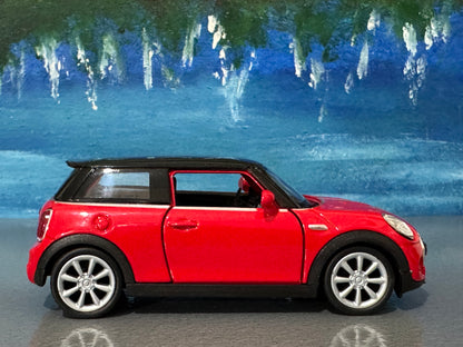 Personalised Name Plate Mini Cooper S HATCH– 1:38 Scale Diecast Model Car TOY | Custom Mini Collectible Gift for Dad, Husband, Boyfriend