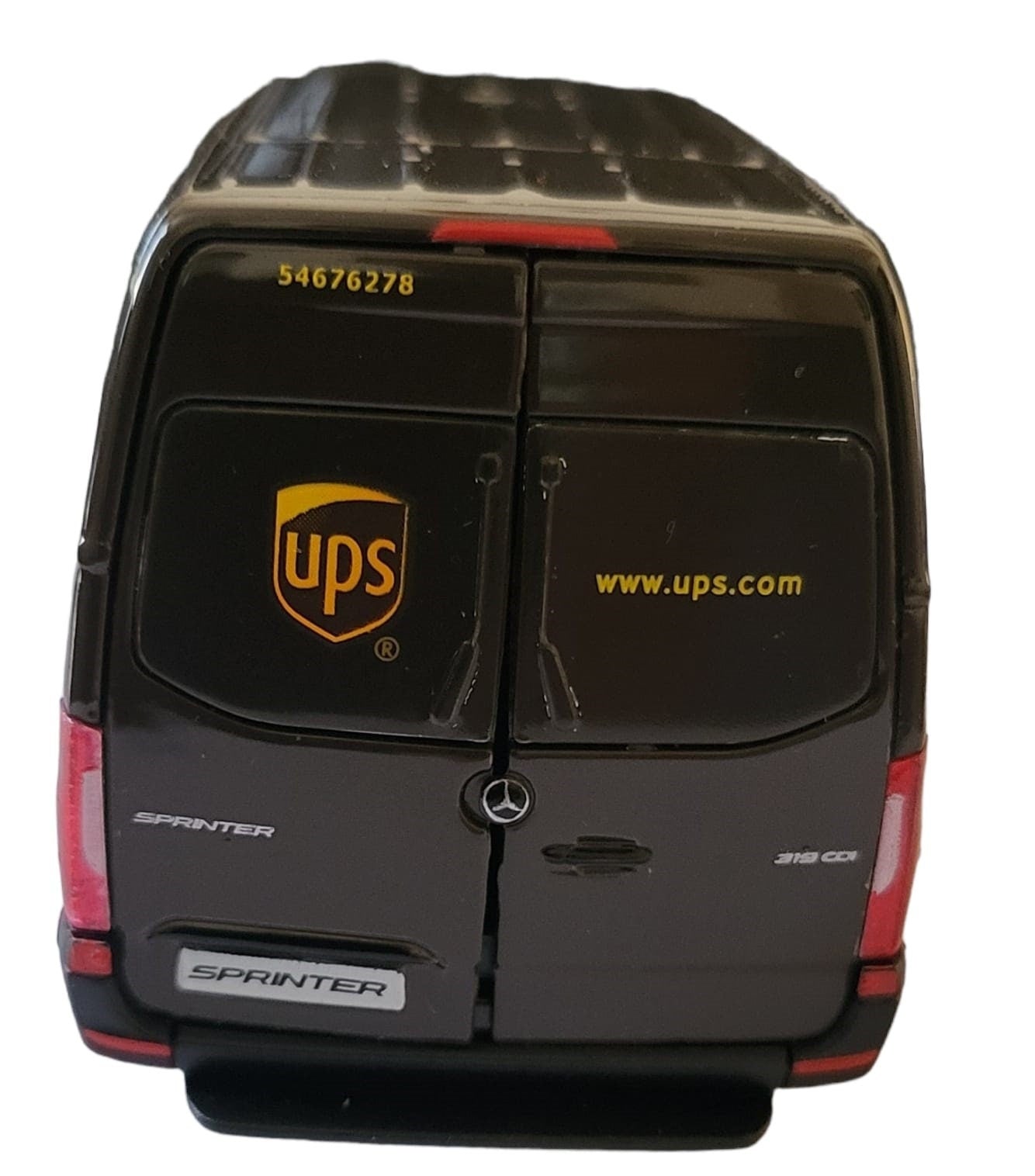 Get Ready to Race KINSMART UPS Sprinter Van Diecast Toy - Gift Sleeve Included - 1:48 Scale Excitement Toy Vehicle gift sleeves