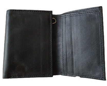Genuine Leather Key Holder Wallet – 6 Hook with Key Ring, Coin & Notes Pocket – Gift for Men, Boys – Present Idea, Gift Boxed