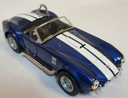 Metal 1965 Shelby Cobra 427 S/C die-cast metal model car 1:32 - pull back operation