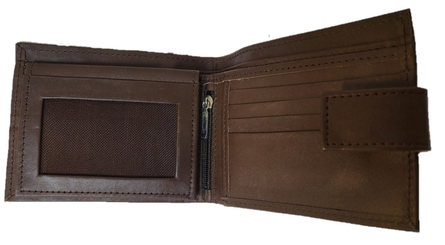 Genuine Soft Leather Slim Style High Quality wallet with Notes and credit card compartment Boxed