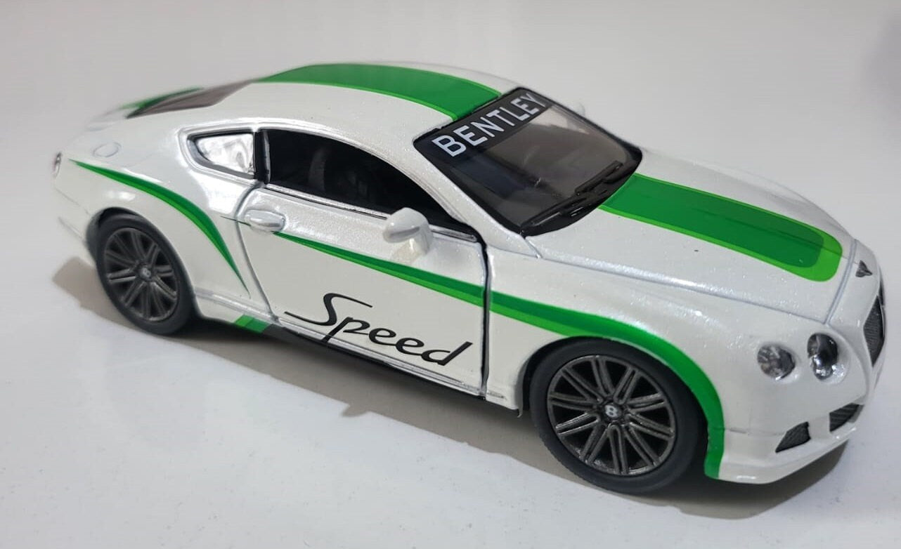 Diecast Metal Car 2012 Bentley Continental GT Speed 1:38 - Open Doors Special offer collectible boy girl dad mother day gift sleeves