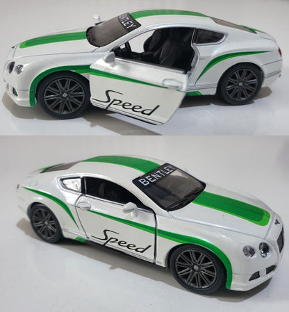 Diecast Metal Car 2012 Bentley Continental GT Speed 1:38 - Open Doors Special offer collectible boy girl dad mother day gift sleeves