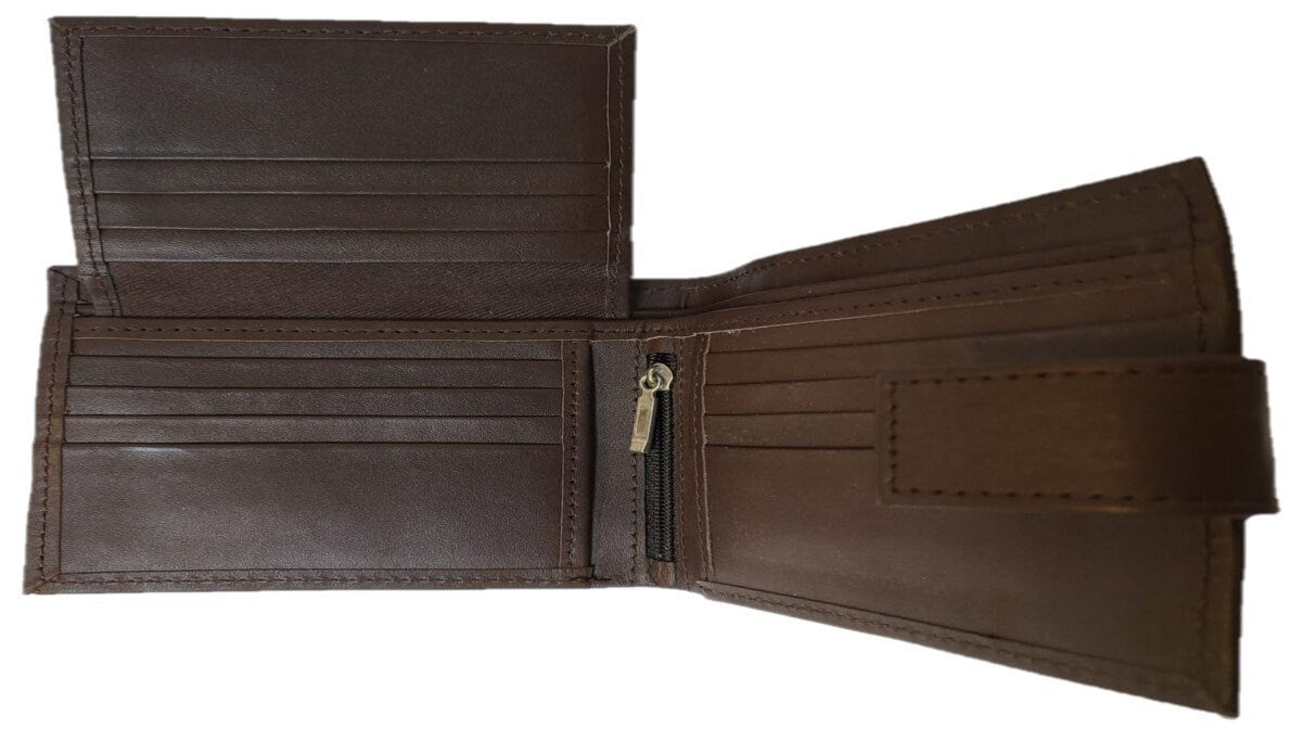 Genuine Soft Leather Slim Style High Quality wallet with Notes and credit card compartment Boxed