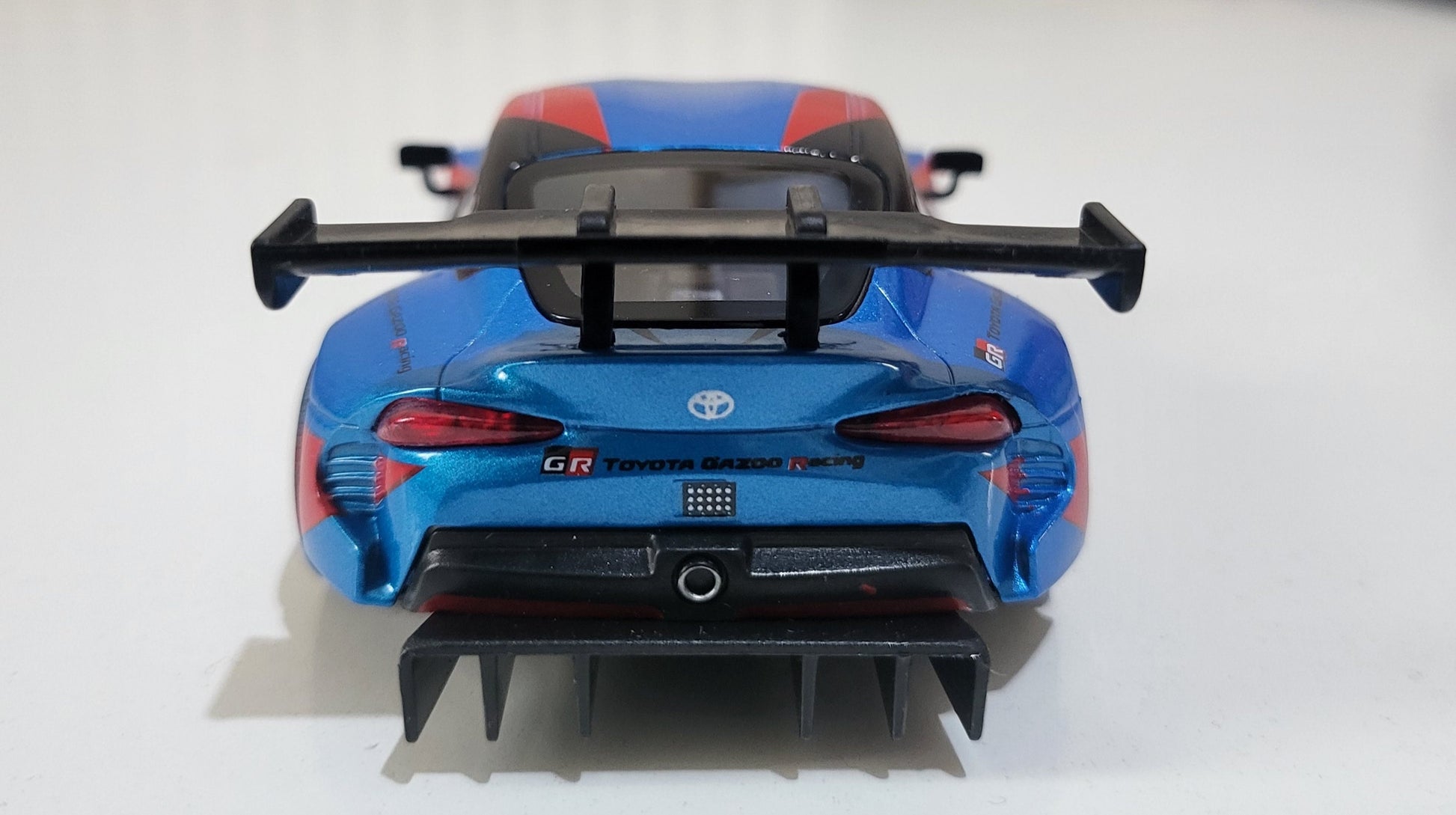 Toyota GR Supra Racing Concept 1:36 Diecast Model - Pull Back Action, Opening Doors, Collector, boy, girl, kids Gift with Display Sleeve