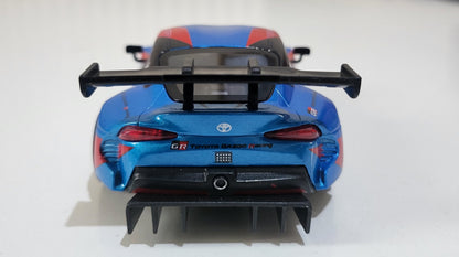 Toyota GR Supra Racing Concept 1:36 Diecast Model - Pull Back Action, Opening Doors, Collector, boy, girl, kids Gift with Display Sleeve