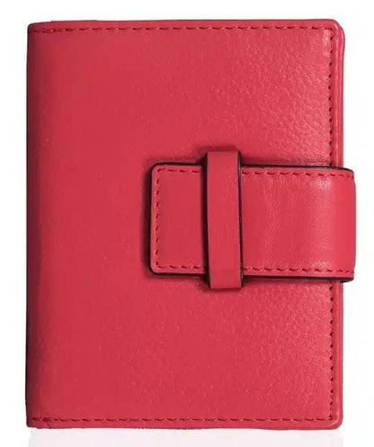 Prime Hide RFID Block Leather Wallet – Alice Small Trifold Purse (26084) – Women's Compact Wallet, Gift Boxed, Anti-Theft Protection
