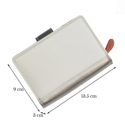 Prime Hide Genuine Leather Purse – London Metallic Clutch (8081) – Women's Premium Wallet, Gift Boxed, RFID Blocking, Evening Bag Boxed