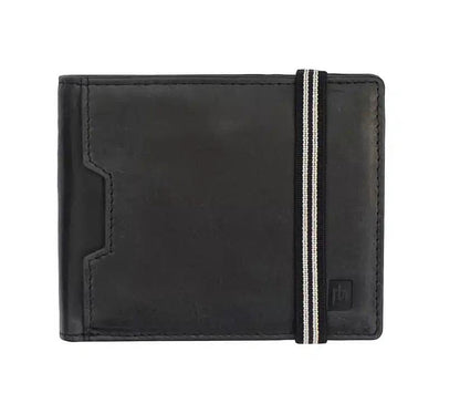 Prime Hide Premium Leather Bifold Wallet – Columbia Style (Black, Mustard) – RFID Blocking, Gift Boxed, Men's Slim Wallet 1807 Boxed