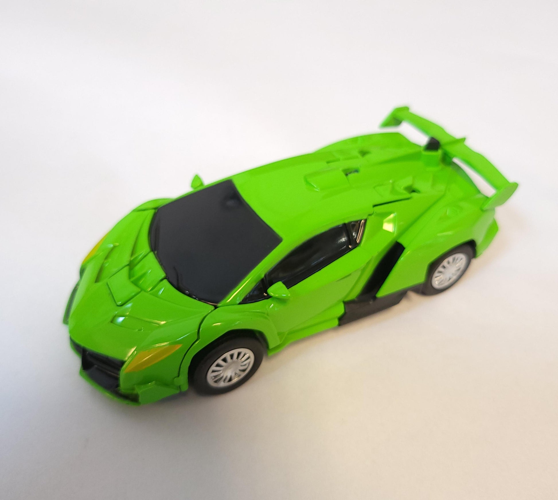 Metal Lamborghini Robot Car Toy 1:32, Pull Back, PERSONALIZED PLATES Model Toy Car boy dad birthday gift sleeve
