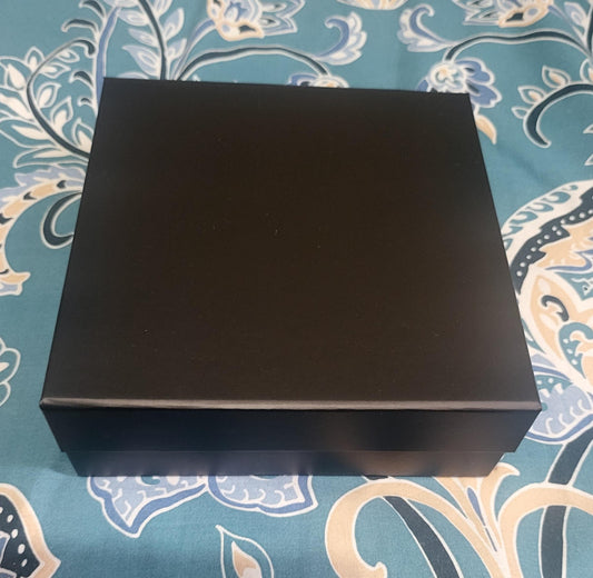 Luxury Magnetic Gift Box - Folding Gift Boxes for Birthday, Wedding 150X150X50CM Black