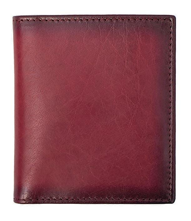 Men's Slim RFID Leather Wallet - Carlton Style 4180 | Premium Card Holder with Notes Compartment | Gift Boxed for Him