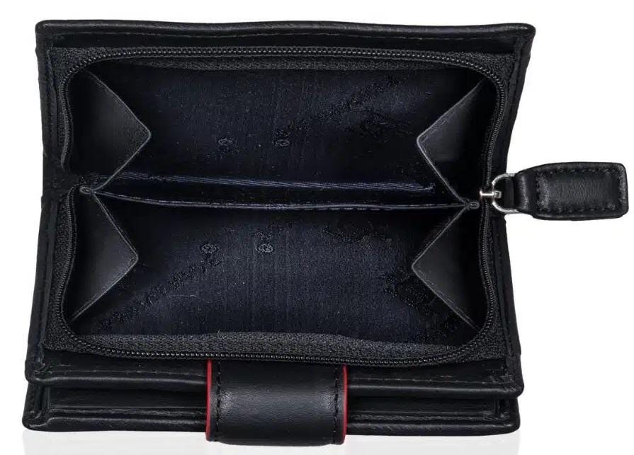 Prime Hide RFID Block Leather Wallet – Alice Small Trifold Purse (26084) – Women's Compact Wallet, Gift Boxed, Anti-Theft Protection