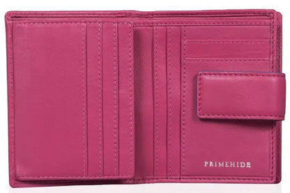 Prime Hide RFID Block Leather Wallet – Alice Small Trifold Purse (26084) – Women's Compact Wallet, Gift Boxed, Anti-Theft Protection