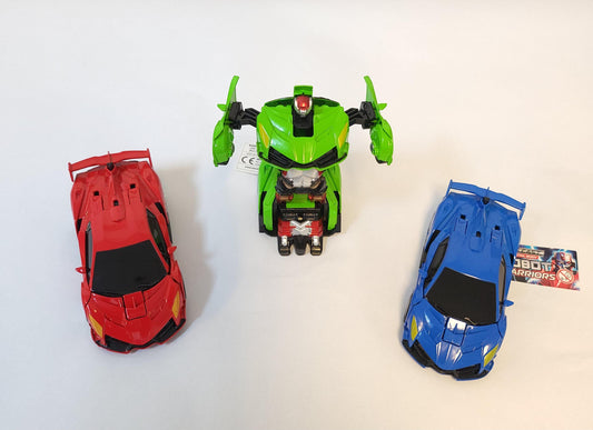 Metal Lamborghini Robot Car Toy 1:32, Pull Back, PERSONALIZED PLATES Model Toy Car boy dad birthday gift sleeve