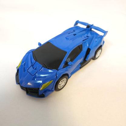 Metal Lamborghini Robot Car Toy 1:32, Pull Back, PERSONALIZED PLATES Model Toy Car boy dad birthday gift sleeve