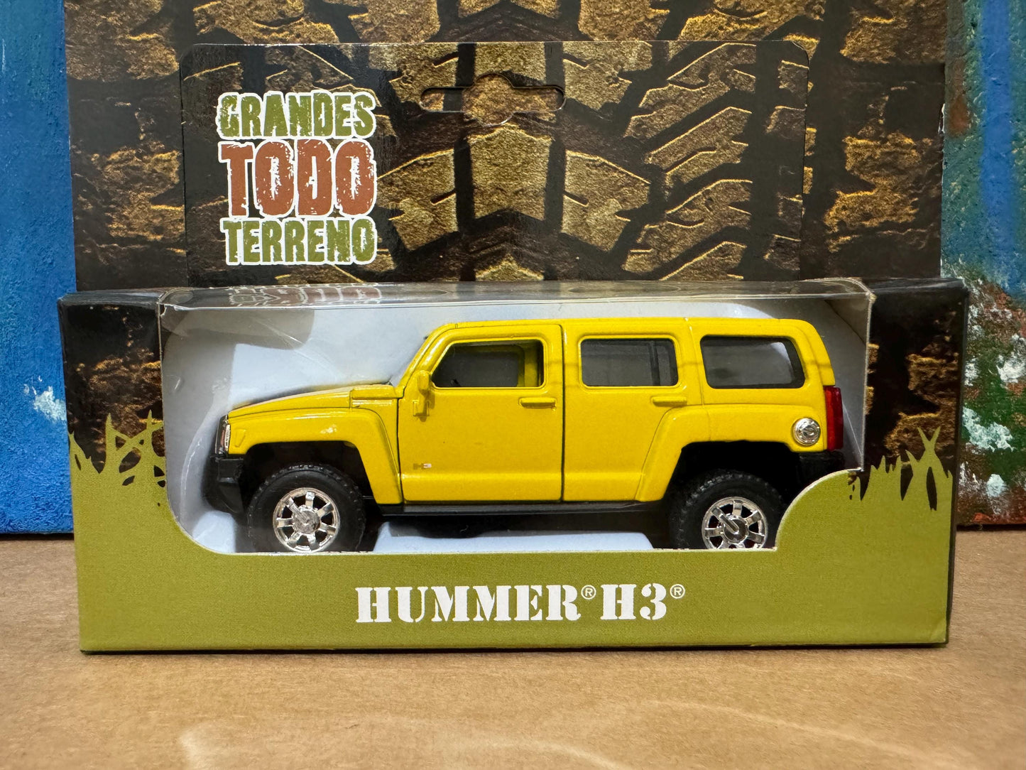 HAMMER H3 PERSONALIZED PLATES Model Toy Car boy girl husband wife dad birthday gift Boxed 1:38