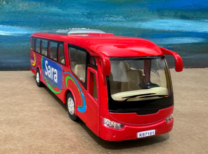 Coach Bus Diecast PERSONALISED ANY Name Toy car Model boy girl dad mom uncle grandad brother birthday Christmas gift Name Plate present New