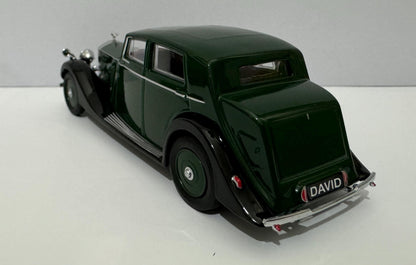 PERSONALISED Rolls Royce 25/30 Thrupp and Maberley Green Oxford Dad Sister Mom husband wife Any Name BROTHER GIFT Boxed