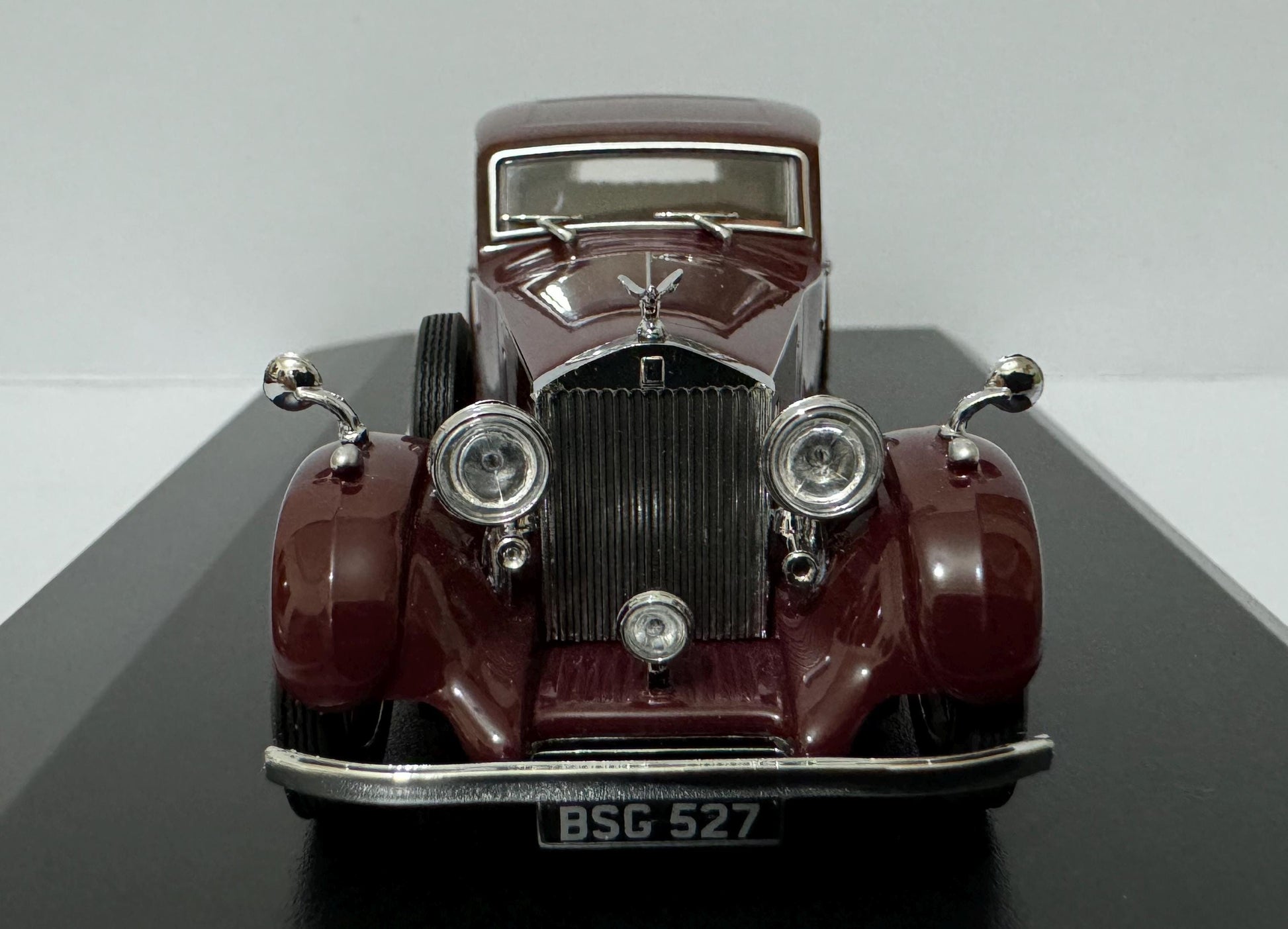 PERSONALISED Rolls Royce 25/30 Thrupp and Maberly Burgund Oxford Dad Sister Mom husband wife Any Name BROTHER GIFT Boxed