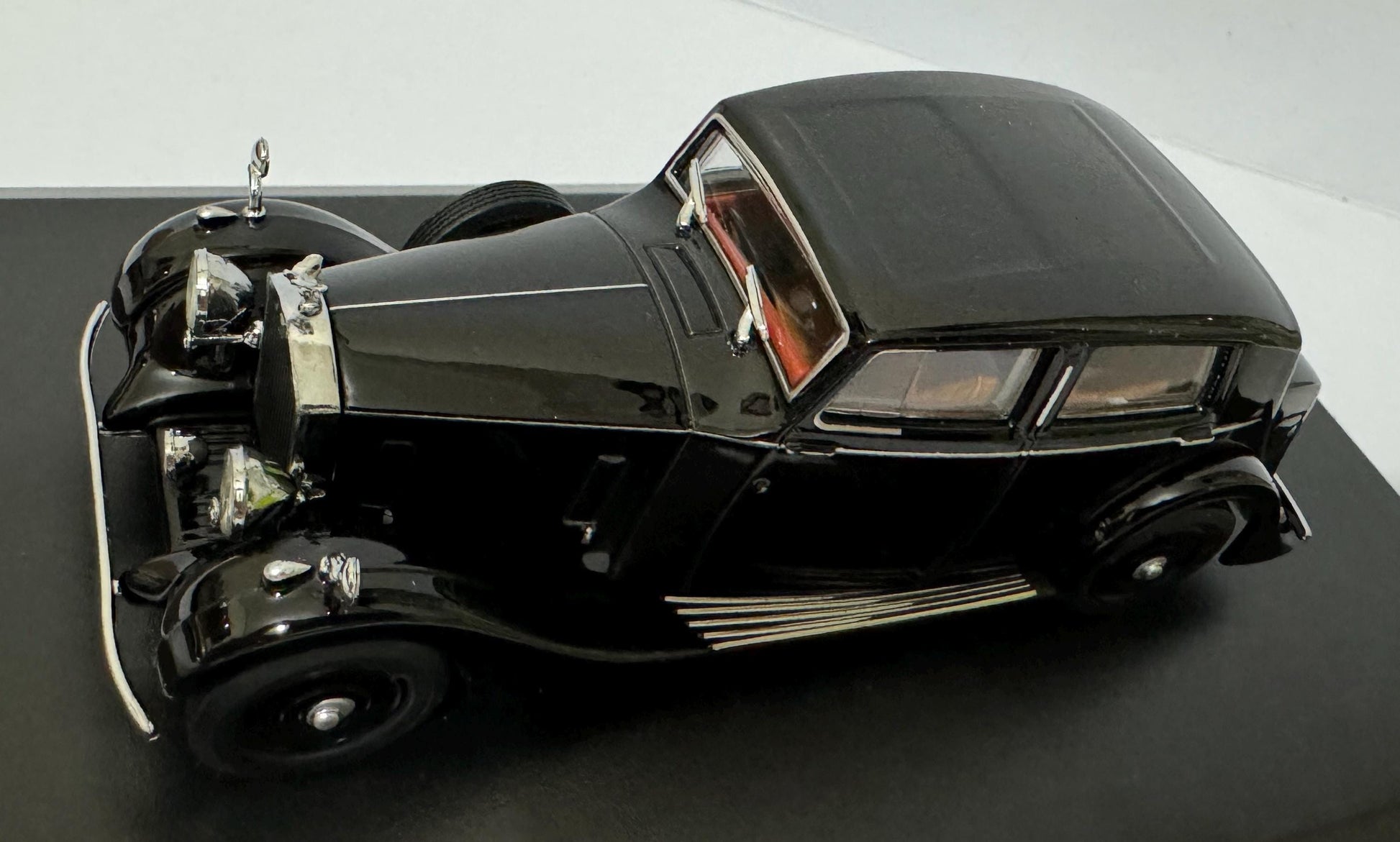 PERSONALISED Rolls Royce 25/30 - Thrupp and Maberley Black Oxford Dad Sister Mom husband wife BROTHER Display GIFT Boxed
