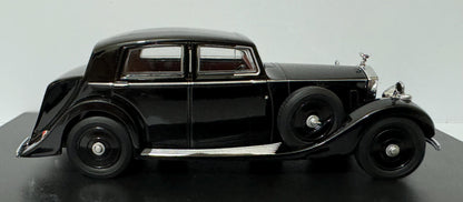 PERSONALISED Rolls Royce 25/30 - Thrupp and Maberley Black Oxford Dad Sister Mom husband wife BROTHER Display GIFT Boxed
