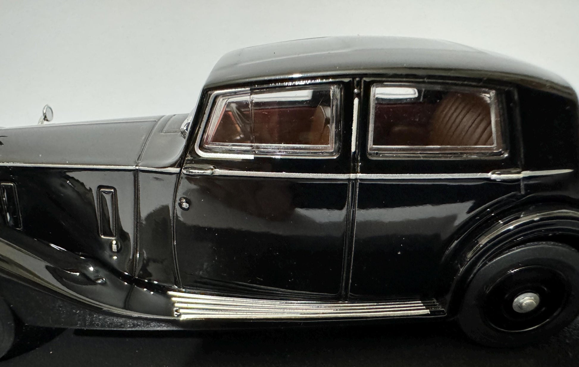 PERSONALISED Rolls Royce 25/30 - Thrupp and Maberley Black Oxford Dad Sister Mom husband wife BROTHER Display GIFT Boxed