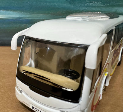 Coach Bus Diecast PERSONALISED ANY Name Toy car Model boy girl dad mom uncle grandad brother birthday Christmas gift Name Plate present New