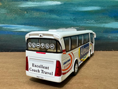 Coach Bus Diecast PERSONALISED ANY Name Toy car Model boy girl dad mom uncle grandad brother birthday Christmas gift Name Plate present New
