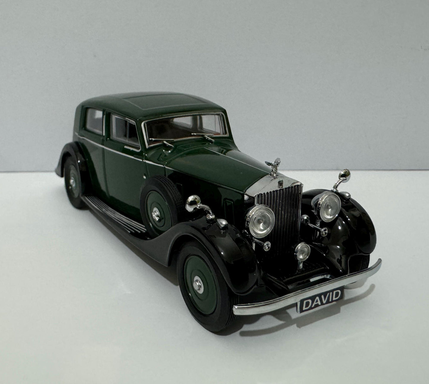 PERSONALISED Rolls Royce 25/30 Thrupp and Maberley Green Oxford Dad Sister Mom husband wife Any Name BROTHER GIFT Boxed