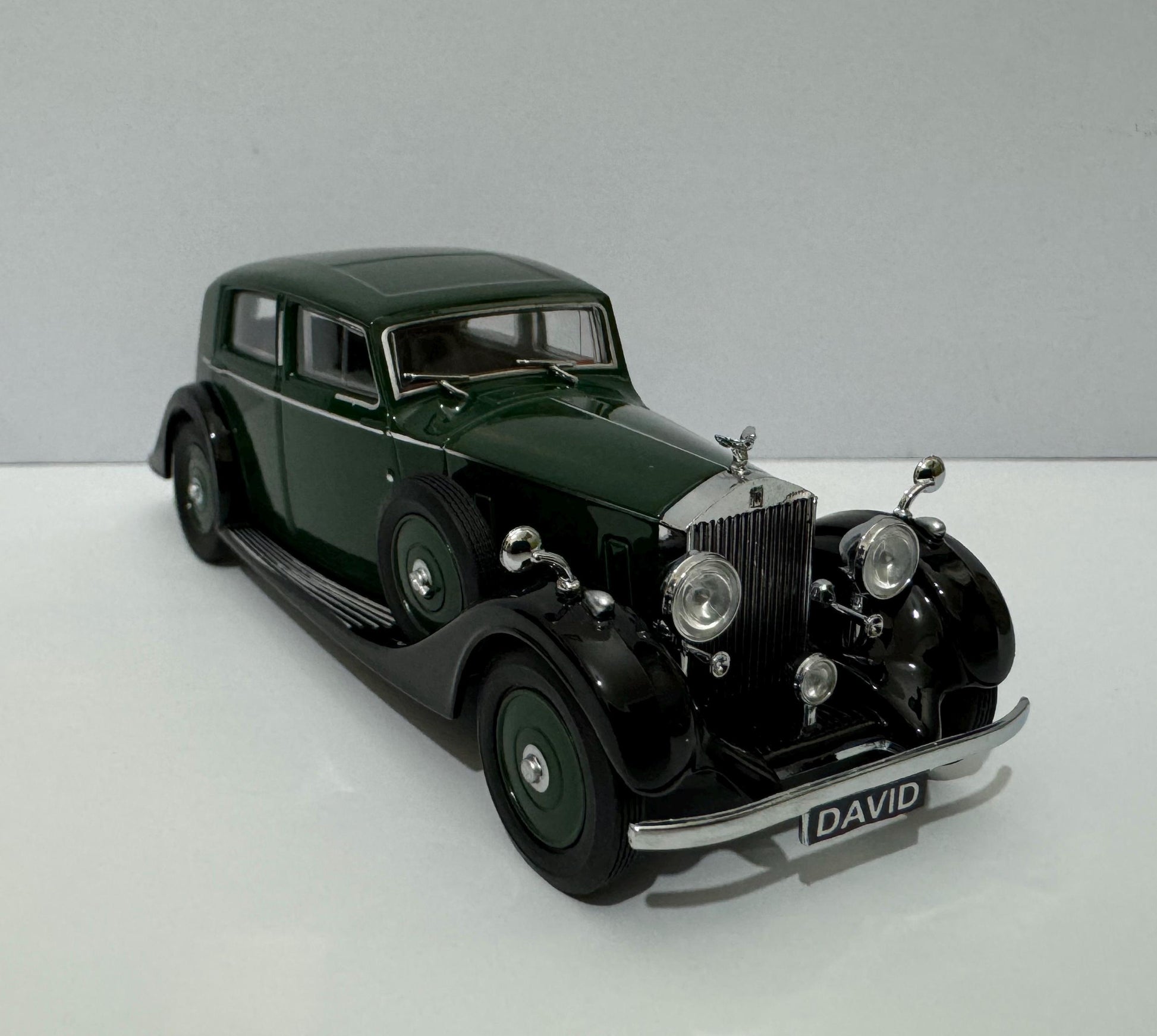 PERSONALISED Rolls Royce 25/30 Thrupp and Maberley Green Oxford Dad Sister Mom husband wife Any Name BROTHER GIFT Boxed