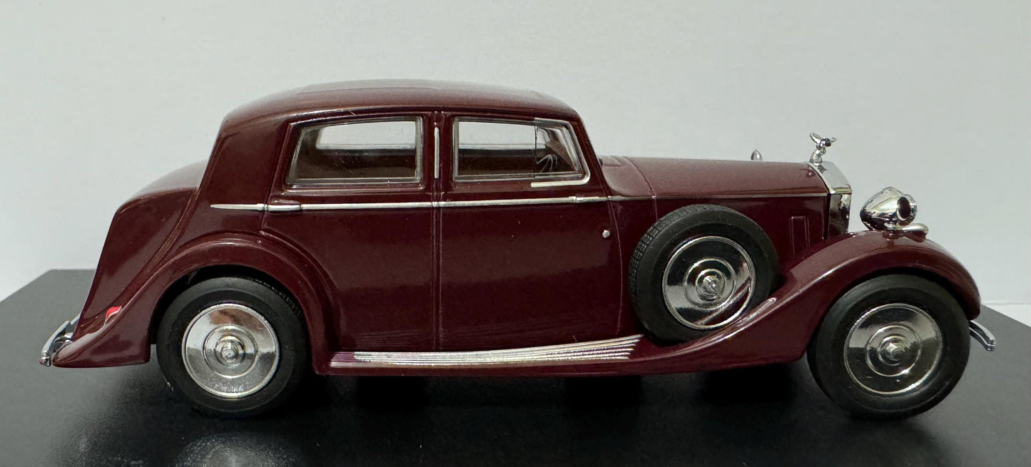 PERSONALISED Rolls Royce 25/30 Thrupp and Maberly Burgund Oxford Dad Sister Mom husband wife Any Name BROTHER GIFT Boxed